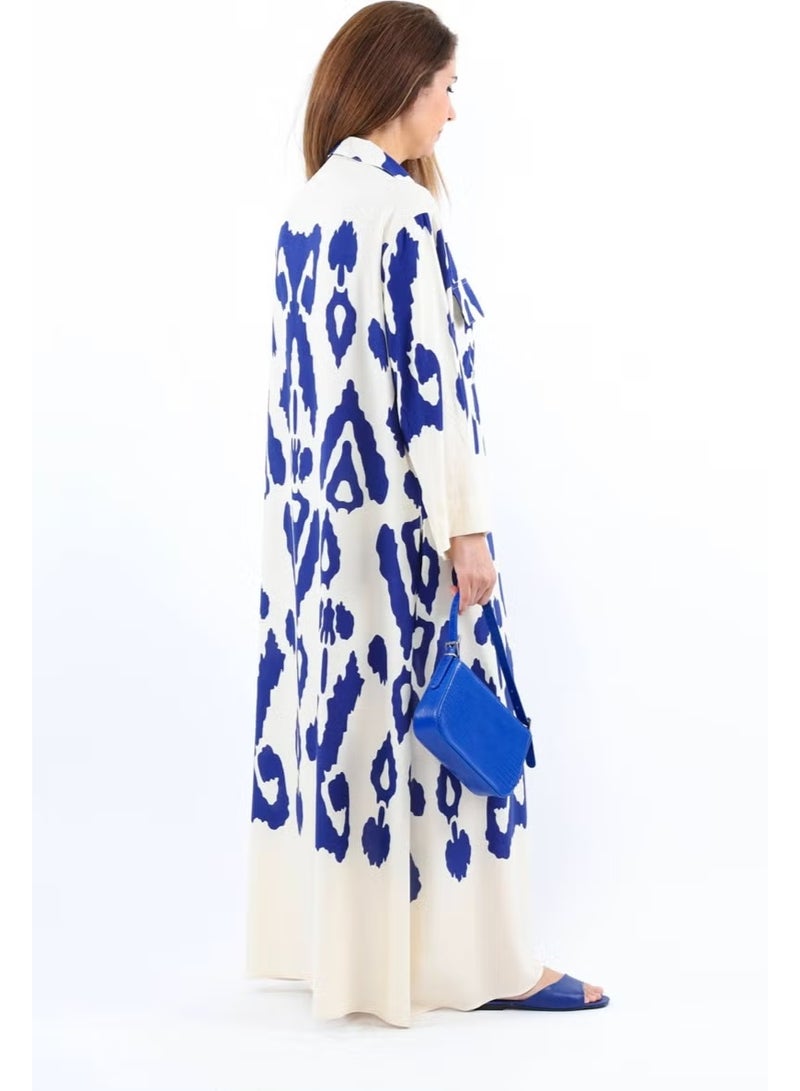 Ritnice Printed Maxi Dress - Image 4